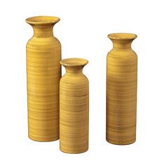Looking for some taller vases, this set of three quickly caught my