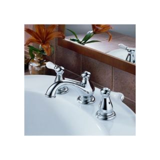 Victorian Widespread Bathroom Faucet with Double Lever Handles