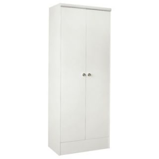 Hazelwood Home Two Door Kitchen Cabinet in White