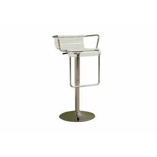 Wholesale Interiors Chartreuse Low   Back Acrylic Adjustable Height