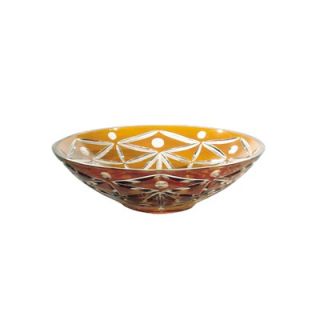 Dale Tiffany Bowl in Glossy Amber
