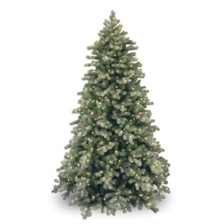 National Tree Co. Pre Lit 7.5 Poly Frosted Colorado Spruce Tree