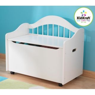 KidKraft Personalized Limited Edition Toy Box in White