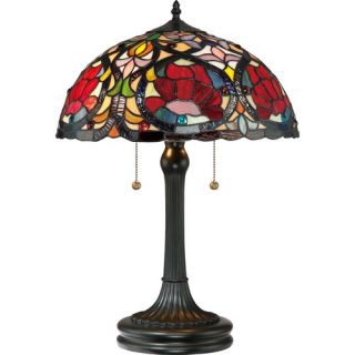 Larissa Tiffany Table Lamp in Vintage Bronze