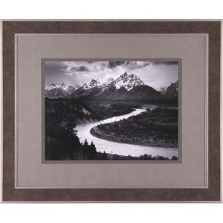 Art Effects Tetons And The Snake River Framed Artwork