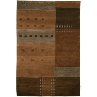 Rizzy Home Forest Brown Bubblerary Rug   FO 411