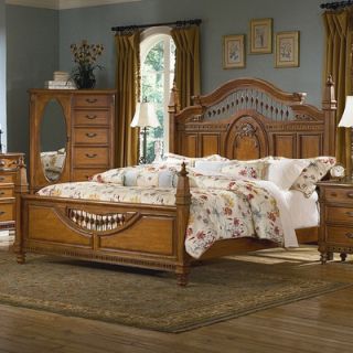 kathy ireland Home by Vaughan Southern Heritage Spindle Panel Bedroom