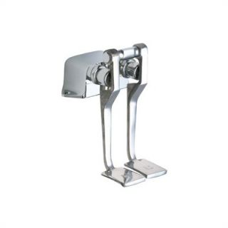 Chicago Faucets 625 Cabinet Mount Double Pedal Valve in Chrome   625