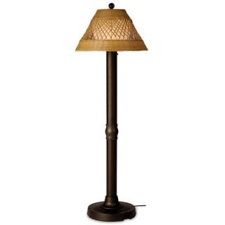 Patio Living Concepts Java Floor Lamp with Antique Honey Shade in
