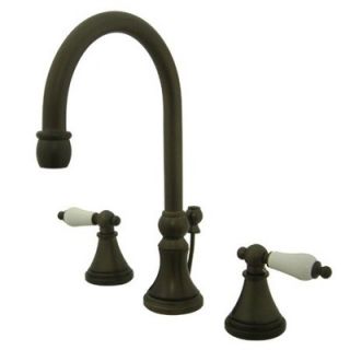 Elements of Design Madison Widespread Bathroom Faucet with Double