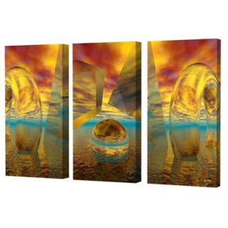 Menaul Fine Art Sunset Triptych Limited Edition Canvas Set   Scott J