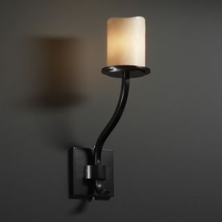 Justice Design Group CandleAria Sonoma One Light Wall Sconce   CNDL