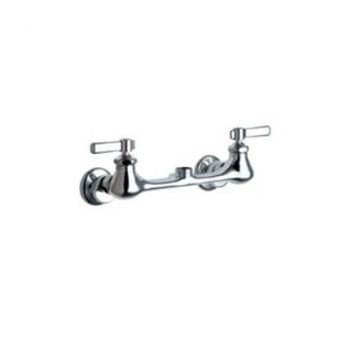 Chicago Faucets 540 Double Handle Wall Mounted Kitchen Faucet Without