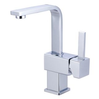 Elements of Design Claremont Single Handle Bathroom Faucet with Push