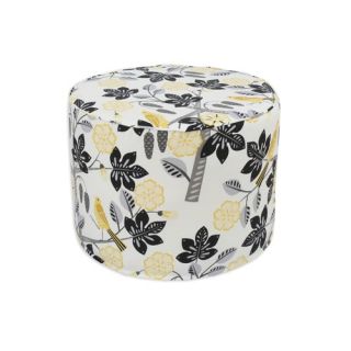 Small Talk Blackbird Ottoman