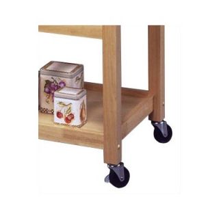 Home Styles Kitchen Cart with Stainless Steel Top   5217 95