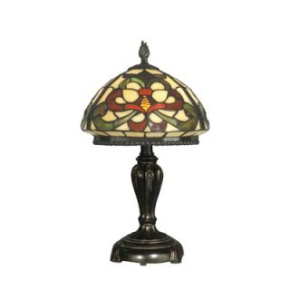 Dale Tiffany One Light Table Lamp in Fieldstone