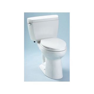 Eco Drake 2 Piece Toilet with Elongated Bowl in Cotton