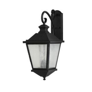 Feiss Woodside Hills Outdoor Wall Lantern in Black   OL5702BK