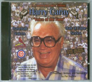 Harry Caray Chicago Cubs Hall of Fame Tribute Audio CD
