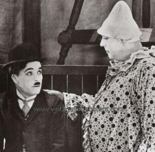 The Circus OrigL 1969R Still Charlie Chaplin Clown