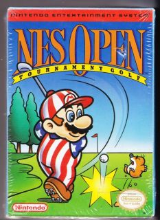 Nintendo NES Boxed Open Tournament Golf SEALED USA