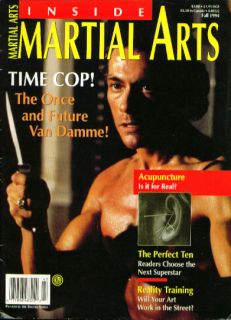Inside Martial Arts Jean Claude Van Damme Time Cop Acupuncture Fall