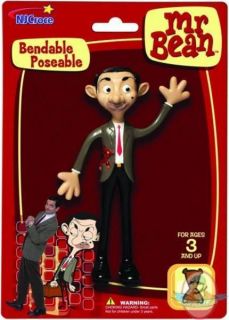 Mr. Bean Bendable Poseable Action Figure Mr Mister TV Series Comedian