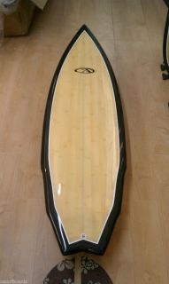 CA Greenup Design 56 Carbon Fiber Bamboo Performance Fish Surfboard