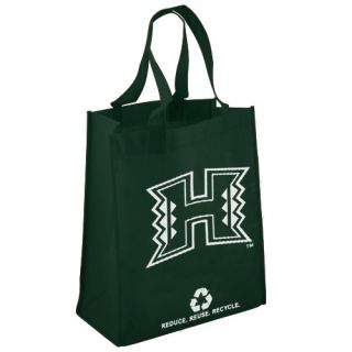 click an image to enlarge hawaii warriors green reusable tote bag tote