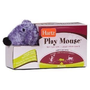 Hartz Play Mouse with Catnip Cat Toy New Animal Mice Toys Cats
