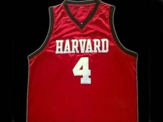 Jeremy Lin Harvard Jersey Chinese American Red New Any Size