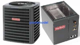 NEW GOODMAN 13 SEER 3 TON AC CENTRAL AIR CONDITIONER R410A & Matching