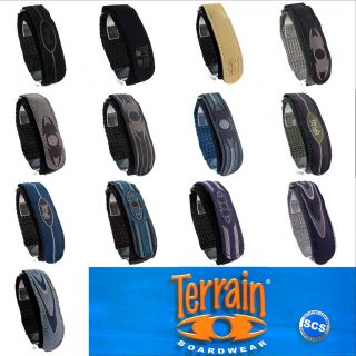 Terrain Action Secure Velcro Surf Sports Watch Strap Band Mens 20mm