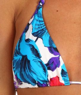 Marc Jacobs Havana Floral Marshmallow Euro Bikini Swimsuit Medium $160