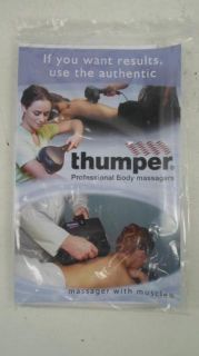 Thumper Mini Pro2 NA01N Hand Held Massager $270 Value