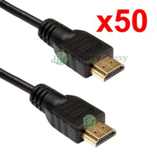  HDMI 24K GOLD HI DEF HD CERTIFIED CABLE 6 FT 6 LED HDTV LCD TV 1080P
