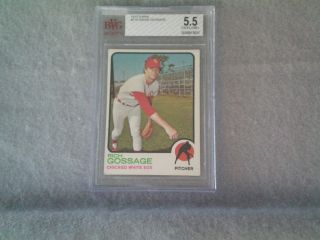 Rich Gossage 1973 Topps Rookie 174 Graded Card