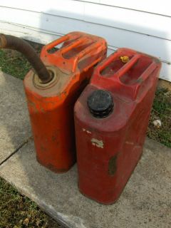 Vintage USMC Military Jerry Gas Cans