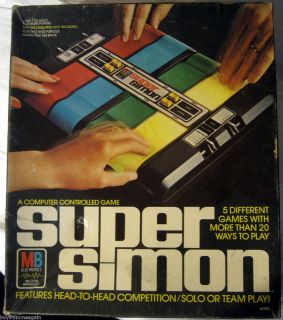  Milton Bradley Super Simon Says Electronic Game Head to Head