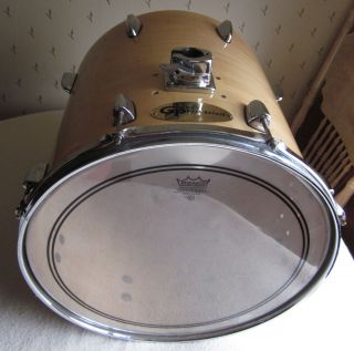 GROOVE PERCUSSION FLOOR TOM DRUM W REMO WEATHERKING POWERSTROKE 3 FOR
