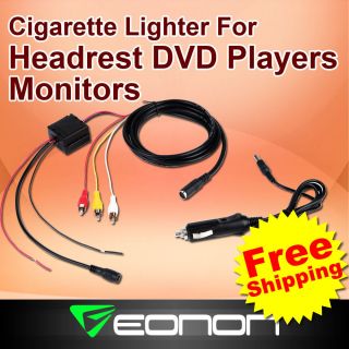 A0306 Cigarette Lighter for Car Headrest DVD Player K3