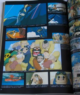 Hayao Miyazaki Roman Album Art Book Porco Rosso Crimson Pig Ghibli New