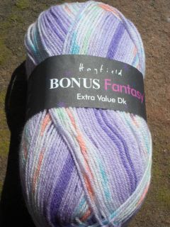 100g Hayfield Sirdar Fantasy DK Knitting Wool Fairisle