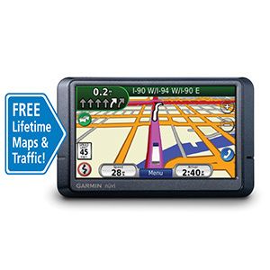 New Garmin Nuvi 465LMT Truck GPS w Lifetime Maps Traffic 465 LMT 010