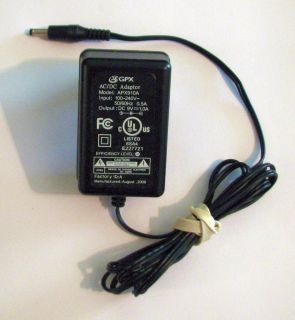 Genuine GPX AC ADAPTER 9VDC 1000mA model APX910A DVD Player Power