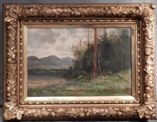  Valley Painting AB Grabill Oak Leaf Acorn Gilt Picture Fra