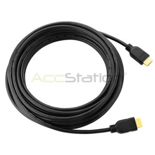 25 ft HDMI Gold Cable 1 3B 1080p for HD DVD Bluray HDTV