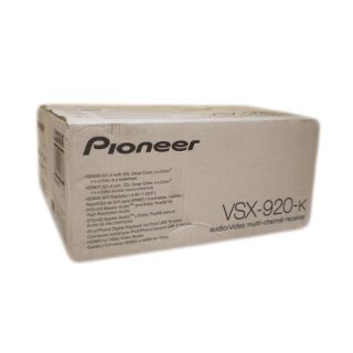 Pioneer VSX 920 K 7.1Channel 3D Ready + 3FT HDMI Cable