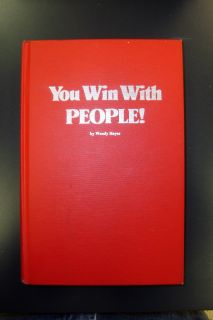 1973 Woody Hayes Signed You Win with People Ohio St Buckeyes Book